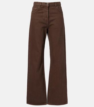The Row Finbar wide-leg jeans