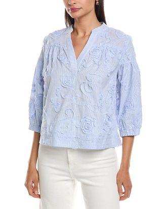 Nanette Lepore Short Sleeve Blouse