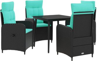 vidaXL Juego De Mesa Y Sof&aacute; 5 Uds. Vidaxl