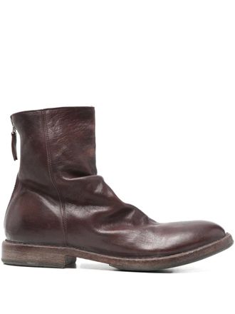 Moma leather boots - Brown