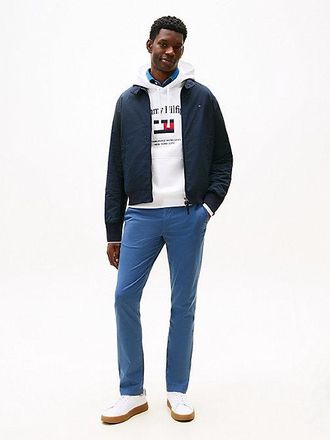 Tommy Hilfiger Bleecker Textured Print Slim Trousers