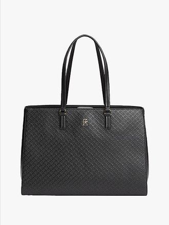 Tommy Hilfiger Bolso tote con monograma TH en relieve