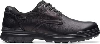 Clarks Rockie Walk GTX - Heren - Veterschoenen - Zwart - 39 1/2 EU - Leer - Schoenen