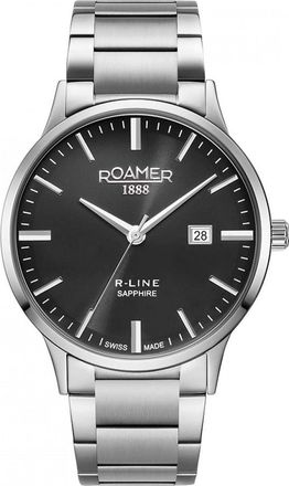 Roamer 718833-41-55-70 Mens R Line Classic Watch - Silver - One Size