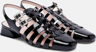 Roger Vivier Sandali Mini Très Vivier 25 in vernice