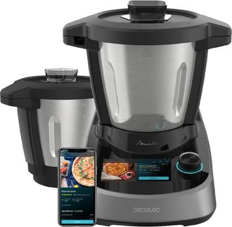 Cecotec Robot De Cocina Multifunci&oacute;n Cecotec Mambo Touch Connected 37 Funciones Wi-fi Bol Habana 3,3 L Negro 1500 W