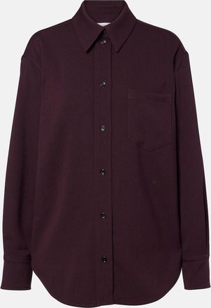 Victoria Beckham Satin pajama shirt