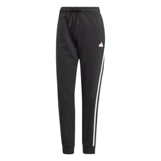 adidas (WMNS) adidas Future Icons 3-Stripes Regular Pants Asia Sizing Black White IN9479