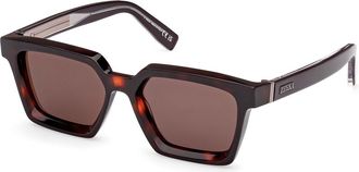 Ermenegildo Zegna EZ0214 56E Mens Sunglasses Tortoiseshell Size 54