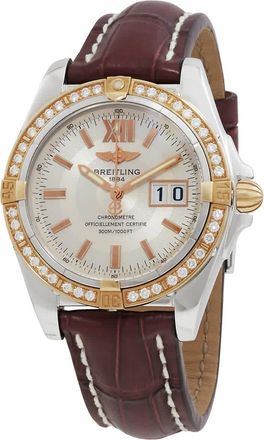 Breitling Windrider Cockpit Automatic Chronometer Diamond Mens Watch C4935053/G625.720P.A18BA.1