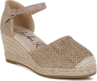 London Rag Kalista Espadrille Wedge Sandal in Beige at Nordstrom Rack, Size 9