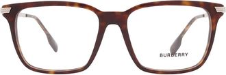 Burberry Ellis Demo Rectangular Mens Eyeglasses BE2378 3002 55