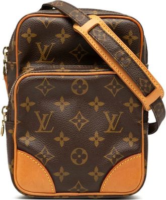 Louis Vuitton Borsa a tracolla Amazone con monogramma 2001 - Marrone