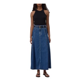 Closed Maxi Denim Skirt - female - Closed - Denim Skirts - Blue - W25 - Skirts