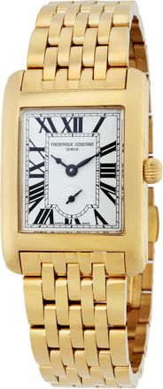 Frederique Constant Classics Carree Quartz Silver Dial Watch FC-235S2C5B