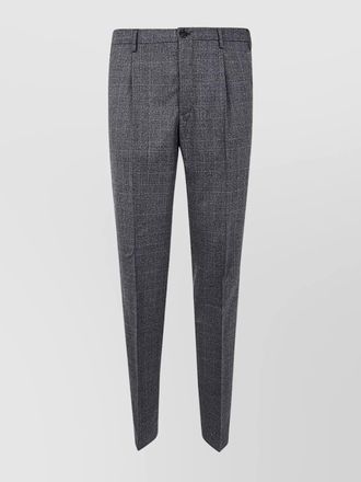 Incotex wool straight-leg trousers