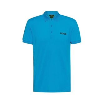 HUGO BOSS Uomo, Top, Blu, M, new