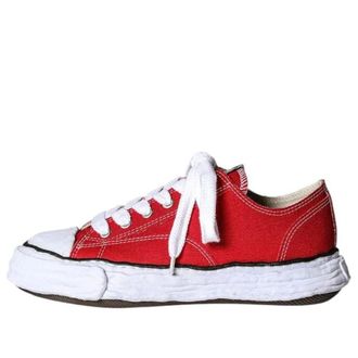 Miharayasuhiro Peterson 23 OG Sole Canvas Low Red A11FW702-RED