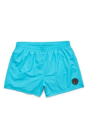 Maui and Sons Party Rocker Volley Shorts in Neon Blue at Nordstrom, Size Xx-Large