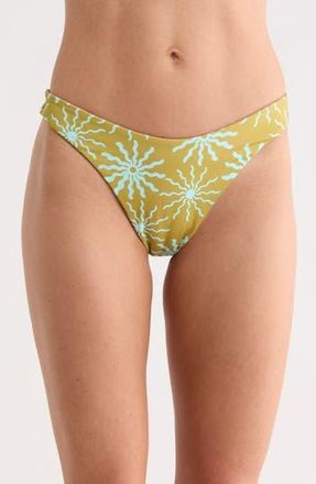 Billabong Sun Fired Reversible Bikini Bottoms in Moss at Nordstrom Rack, Size Medium