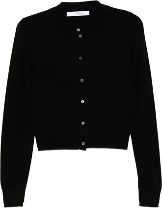 Rokh Cardigan a strati - Nero
