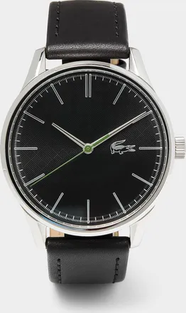 Lacoste Mens Deauville leather band watch