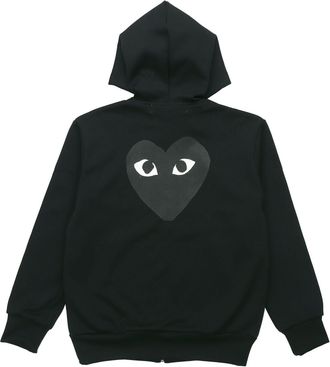 Comme Des Gar&ccedil;ons Zip Up Hoodie Black AZ-T254-051-1