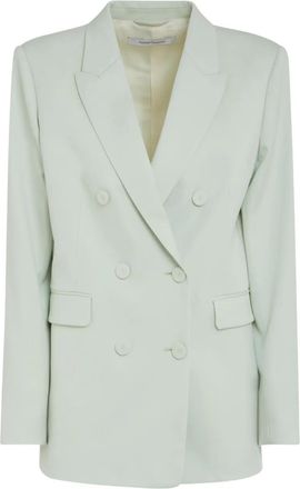 Another Tomorrow Blazer doppiopetto in lana - Verde