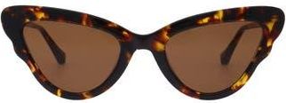 Florence By Mills 51mm Butterfly Sunglasses in Tort at Nordstrom Rack