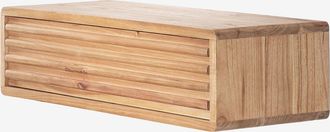Sklum Recibidor Flotante En Madera Deleyna Sklum