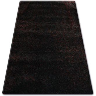 RugsX Alfombra Shaggy Narin P901 Negro/rojo Black 180x270 Cm