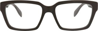 McQ by Alexander McQueen Optical Glasses in Brown Brown Transparent at Nordstrom Rack