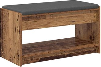 vidaXL Banco De Entrada Madera Vieja 83 X 38 X 45 Cm Vidaxl