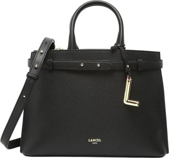 Lancel Faubourg Trap&egrave;ze M - Dames - Tassen - Zwart - Maat: ONE Size Zijde