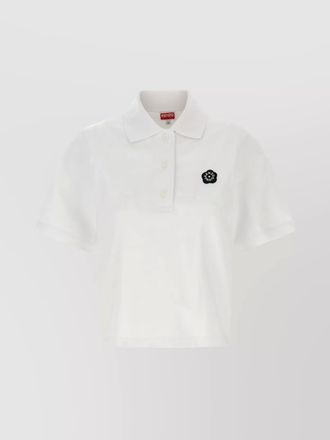 Kenzo cotton short-sleeve polo shirt