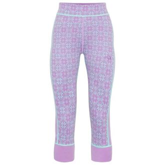 Kari Traa Rose Capri High Waist Merinounterw&auml;sche f&uuml;r Damen | lila