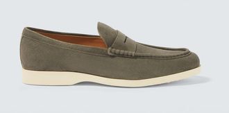 Tod's Suede penny loafers