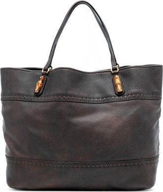 Gucci Black Large Leather Laidback Crafty Tote