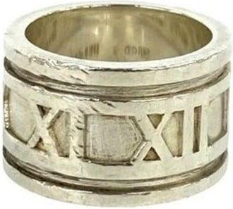 Tiffany & Co. Silver Silver 925 Band Ring (Pre-Owned)