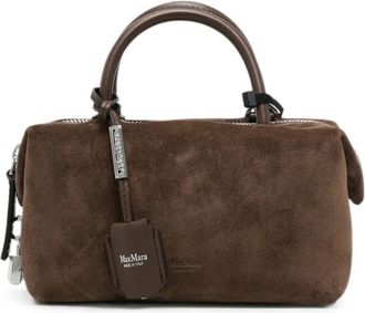 Max Mara Holdallssuede Leather Mini Bag