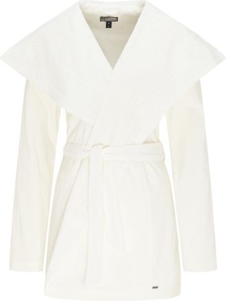 Dreimaster Dreimaster Katoenen korte jas Dames wolwit