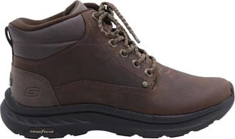 Skechers Startrek Bottine - Heren - Veterlaarzen - Bruin - 41 EU - Schoenen