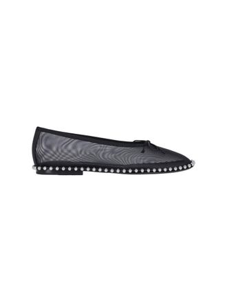 Alexander Wang Black Flats