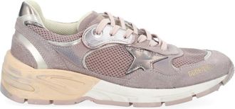 Golden Goose Pink Logo Star Sneakers