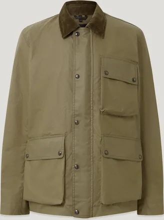 Belstaff Chaqueta Incline Para Hombre Waxed Cotton Verde Militar Oscuro 2xl