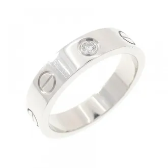 Cartier White Gold (18K) Band Ring (Pre-Owned)