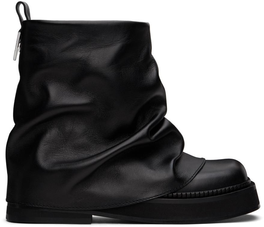 【関税込み】The Attico ブラック Robin コンバットブーツ The Attico Robin Combat Boots | Shopbop