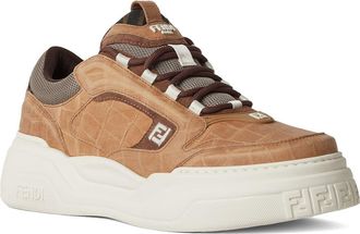 Fendi Force Sneaker in Brown Arabica Tortor at Nordstrom, Size 12Us