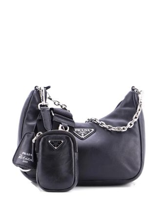Prada Re-Edition 2005 Nappa Leather Small shoulder bag - Black
