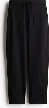 H&M Kn&ouml;chellange Hose mit Barrel-Bein - Schwarz